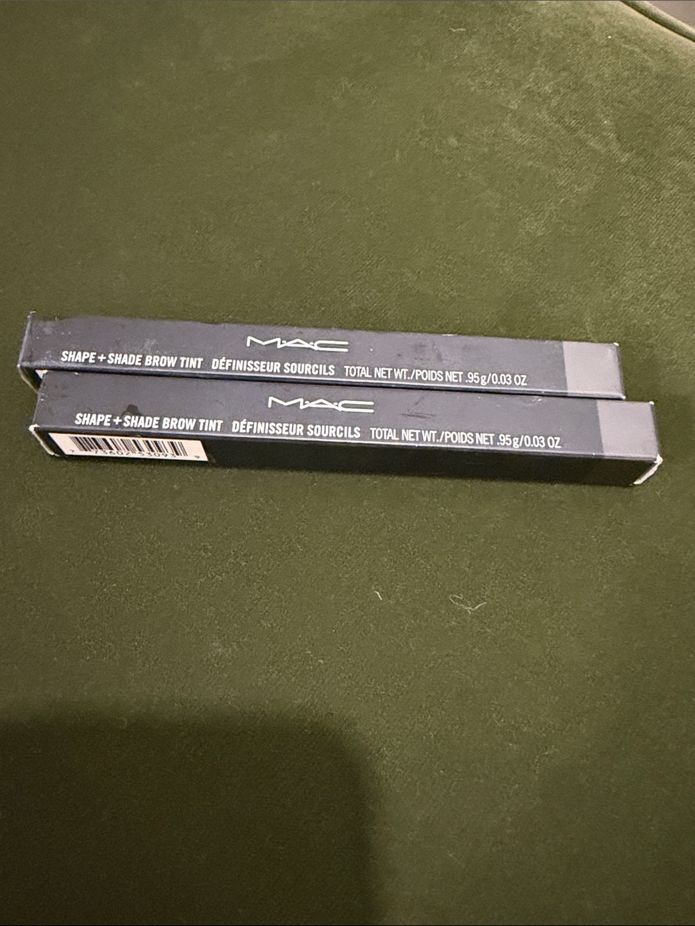 MAC STUD brow shape and shade tint pack of 2
